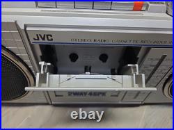 Vintage JVC RC-670JW AM/FM Cassette Radio Stereo Recorder Boom Box Retro WORKS