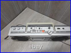 Vintage JVC RC-670JW AM/FM Cassette Radio Stereo Recorder Boom Box Retro WORKS
