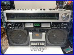 Vintage JVC RC-838JW Boombox Ghettoblaster Stereo Radio Cassette Recorder
