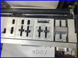 Vintage JVC RC-838JW Boombox Ghettoblaster Stereo Radio Cassette Recorder