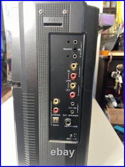 Vintage JVC RC-838JW Boombox Ghettoblaster Stereo Radio Cassette Recorder