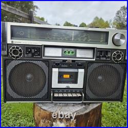 Vintage JVC RC-838JW2 Boombox Ghettoblaster Stereo Radio Cassette Recorder