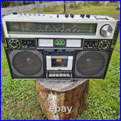Vintage JVC RC-838JW2 Boombox Ghettoblaster Stereo Radio Cassette Recorder