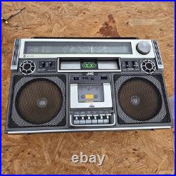 Vintage JVC RC-838JW2 Boombox Ghettoblaster Stereo Radio Cassette Recorder