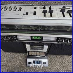 Vintage JVC RC-838JW2 Boombox Ghettoblaster Stereo Radio Cassette Recorder