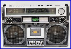 Vintage JVC RC-838W Boombox Ghettoblaster Stereo Radio Cassette Recorder