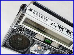 Vintage JVC RC-838W Boombox Ghettoblaster Stereo Radio Cassette Recorder