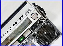 Vintage JVC RC-838W Boombox Ghettoblaster Stereo Radio Cassette Recorder