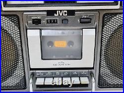 Vintage JVC RC-838W Boombox Ghettoblaster Stereo Radio Cassette Recorder