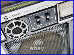 Vintage JVC RC-838W Boombox Ghettoblaster Stereo Radio Cassette Recorder