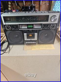 Vintage JVC RC-838W Boombox Ghettoblaster Stereo Radio Cassette Recorder TESTED