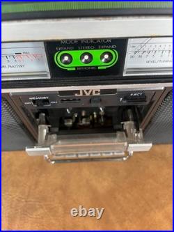 Vintage JVC RC-838W Boombox Ghettoblaster Stereo Radio Cassette Recorder TESTED