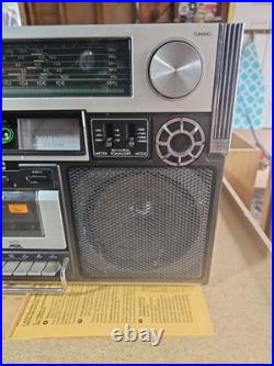 Vintage JVC RC-838W Boombox Ghettoblaster Stereo Radio Cassette Recorder TESTED