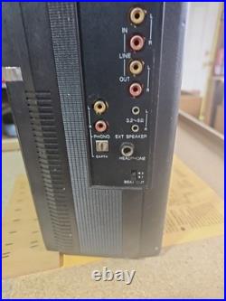 Vintage JVC RC-838W Boombox Ghettoblaster Stereo Radio Cassette Recorder TESTED