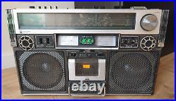 Vintage JVC RC-838W II Stereo Boombox Cassette Recorder Player Radio Receiver