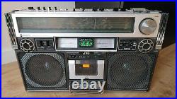 Vintage JVC RC-838W II Stereo Boombox Cassette Recorder Player Radio Receiver