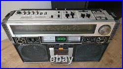 Vintage JVC RC-838W II Stereo Boombox Cassette Recorder Player Radio Receiver