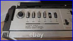 Vintage JVC RC-838W II Stereo Boombox Cassette Recorder Player Radio Receiver