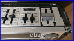 Vintage JVC RC-838W II Stereo Boombox Cassette Recorder Player Radio Receiver