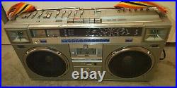 Vintage JVC RC-M70W Stereo Radio Cassette Player Recorder BOOMBOX Getto Blaster