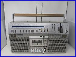 Vintage JVC RC-M80JW Stereo Radio Cassette Recorder BOOMBOX PLAYER Read