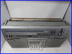 Vintage JVC RC-M80JW Stereo Radio Cassette Recorder BOOMBOX PLAYER Read