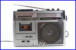 Vintage JVC Radio Cassette Recorder Boombox RC-345JW Tested And Working