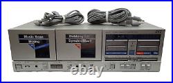 Vintage JVC Stereo Double Cassette Deck Player Recorder Model KD-W7J Vintage JVC Stereo Double Cassette Deck Player Recorder Model KD-W7J