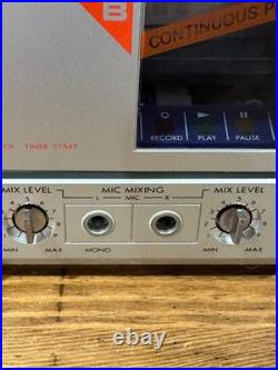 Vintage JVC Stereo Double Cassette Deck Player Recorder Model KD-W7J TESTED