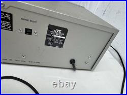 Vintage JVC Stereo Double Cassette Deck Player Recorder Model KD-W7J TESTED Vintage JVC Stereo Double Cassette Deck Player Recorder Model KD-W7J TESTED