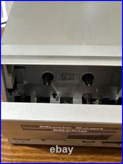 Vintage JVC Stereo Double Cassette Deck Player Recorder Model KD-W7J TESTED