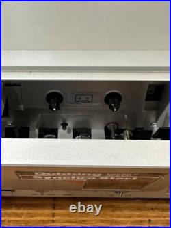 Vintage JVC Stereo Double Cassette Deck Player Recorder Model KD-W7J TESTED