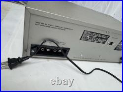 Vintage JVC Stereo Double Cassette Deck Player Recorder Model KD-W7J TESTED