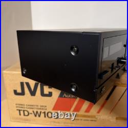 Vintage JVC Stereo Double Cassette Deck (TD-W103) Open Box