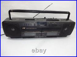 Vintage JVC Stereo Radio Cassette Recorder RC-W410