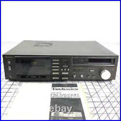 Vintage Japan Technics RS-M258R Audio Cassette/Tape Player Recorder Component