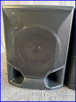 Vintage Jvc Pc-x101bk Portable Boombox Cd, Fm, Am, Cassette Recorder Player