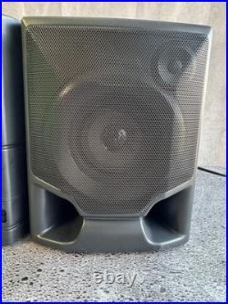 Vintage Jvc Pc-x101bk Portable Boombox Cd, Fm, Am, Cassette Recorder Player