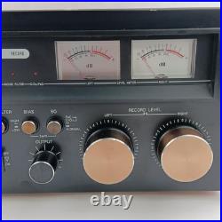 Vintage Ken-Tech X-905 Stereo Cassette Deck Player Recorder VU Meters Walnut