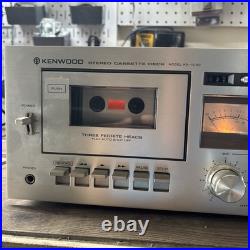 Vintage Kenwood KX-1030 Deck, Tested! Works! Vintage Audiophile Stereo Setup