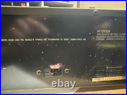 Vintage Kenwood KX 600 Stereo Cassette Deck Record Silver Face No Cable