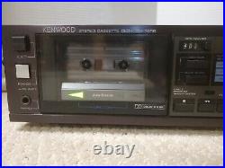 Vintage Kenwood KX-72RB Cassette Deck/Recorder, Excellent Condition. Made In Jap