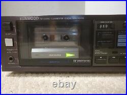 Vintage Kenwood KX-72RB Cassette Deck/Recorder, Excellent Condition. Made In Jap