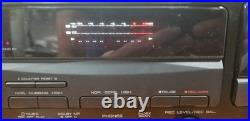 Vintage Kenwood KX-W4050 Dual Cassette Deck Auto Reverse HX Pro Made in Japan
