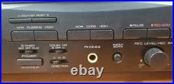 Vintage Kenwood KX-W4050 Dual Cassette Deck Auto Reverse HX Pro Made in Japan Vintage Kenwood KX-W4050 Dual Cassette Deck Auto Reverse HX Pro Made in Japan