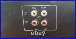 Vintage Kenwood KX-W4050 Dual Cassette Deck Auto Reverse HX Pro Made in Japan