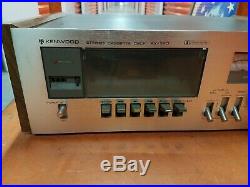 Vintage Kenwood Kx-620 Hi-fi Stereo Cassette Deck Recorder Player