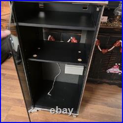 Vintage Kenwood Stereo/record Player System Cabinet SRC-7W Model Glass Doors