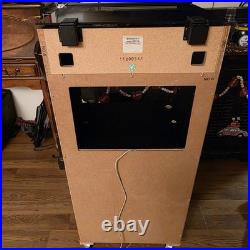 Vintage Kenwood Stereo/record Player System Cabinet SRC-7W Model Glass Doors