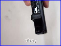 Vintage LANIER P-164 Micro Cassette Handheld Voice Recorder With Case Excellent